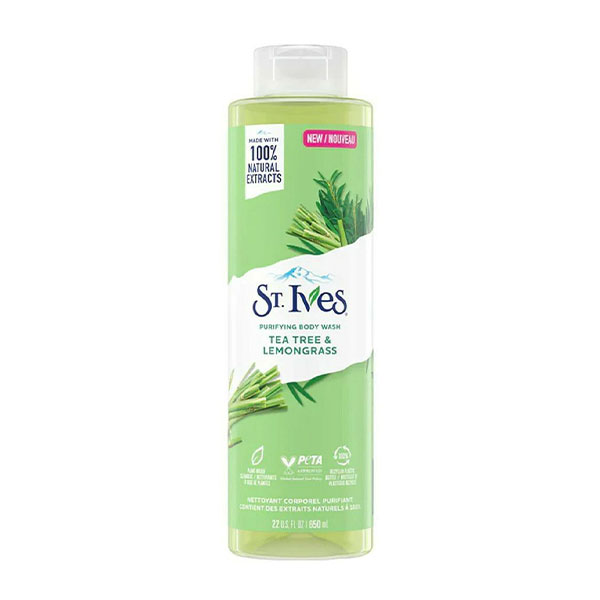 St. Ives Tea Tree & Lemongrass Body Wash 650ml