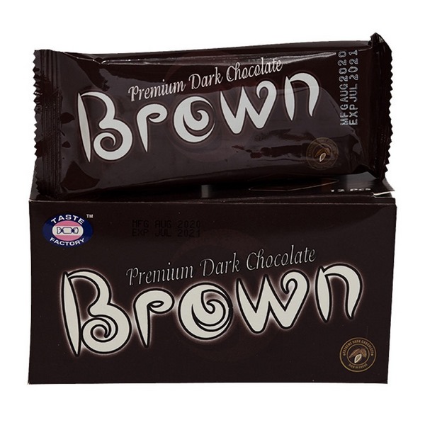 Brown Premium Dark Chocolate 46g