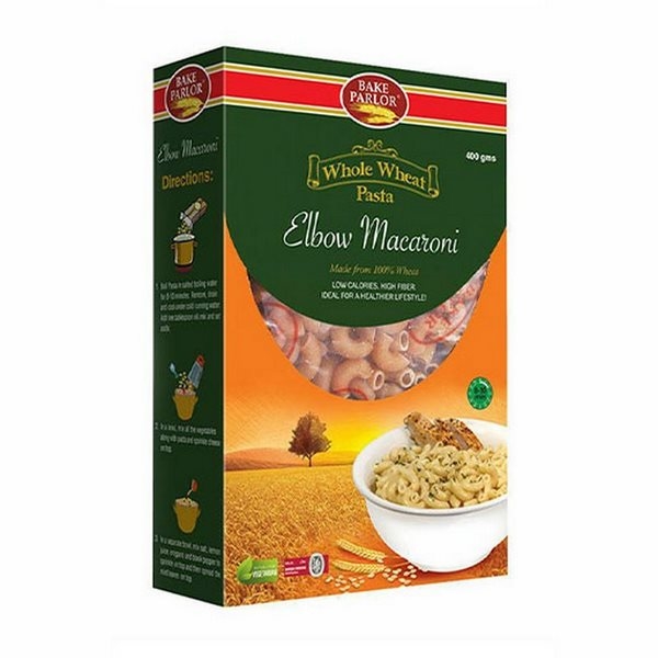 Bake Parlor Whole Wheat Elbow Macaroni Box 400g