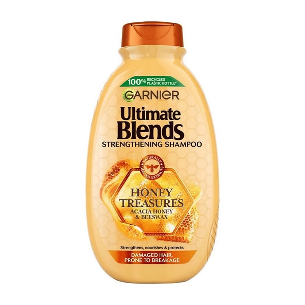 Garnier Ultimate Blends Honey Treasures Acacia Honey & Beeswax Strengthening Shampoo 400ml