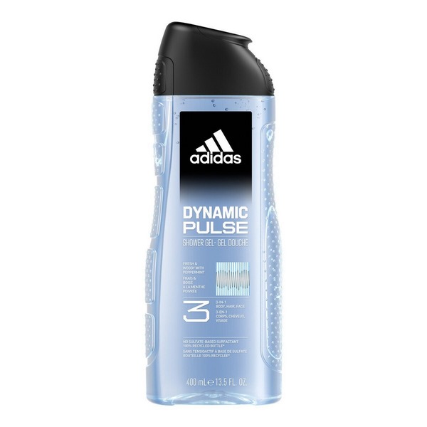 Adidas Men's Cleansing Shampoo & Body Wash 400ml