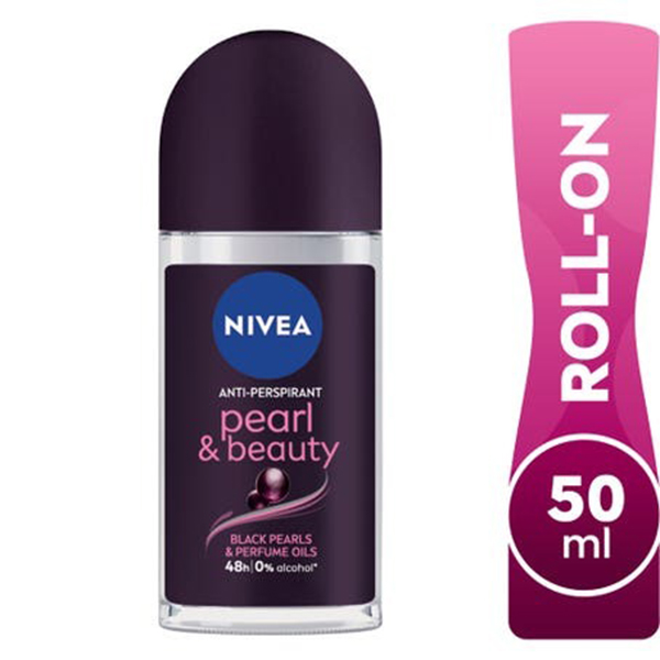 Nivea 48 Hours Pearl & Beauty Soft & Smooth Anti-Perspirant Roll On 50ml