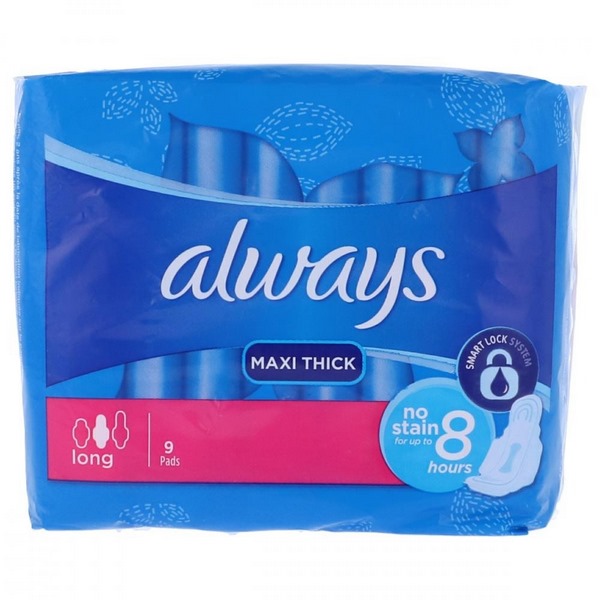 Always Thicks Maxi Pads 1 Packet