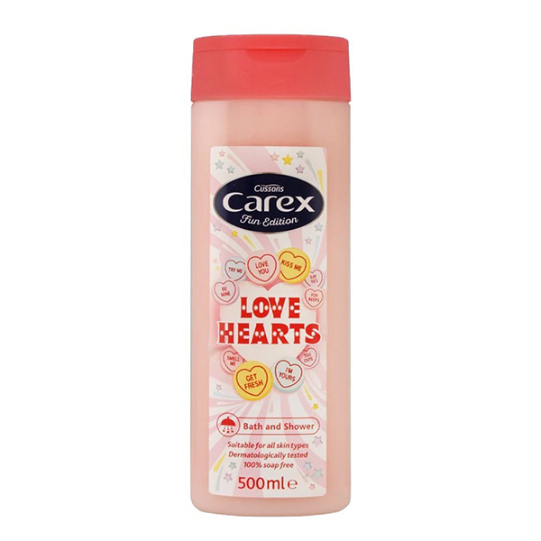 Cussons Carex Love Hearts 500M - 1 Piece
