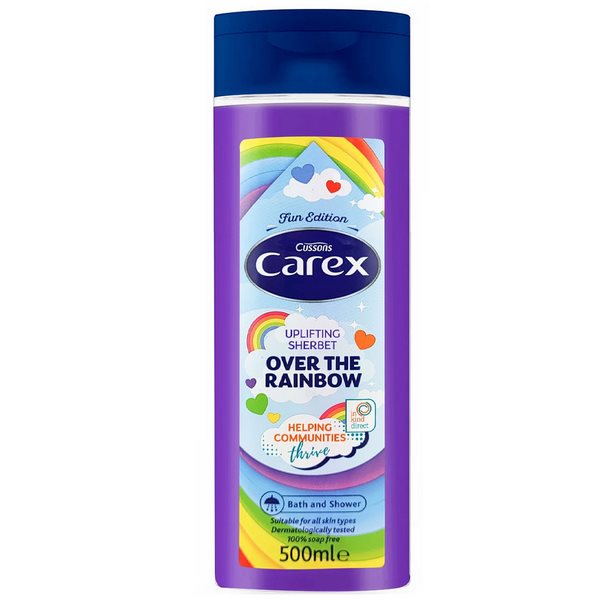 Carex Shower Gel Over The Rainbow 500ml