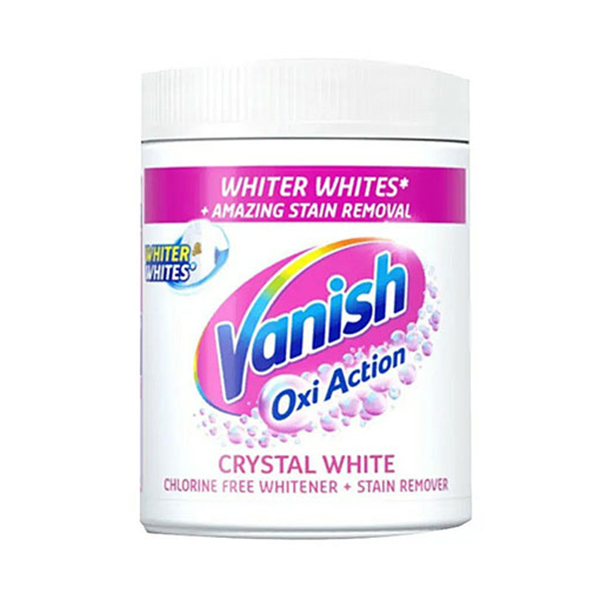Vanish Oxi Action Crystal White Whitener + Stain Remover 470g