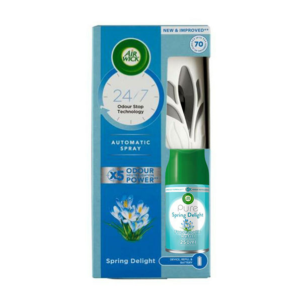 Air Wick Air Freshner with Machine Spring Delight 250ml