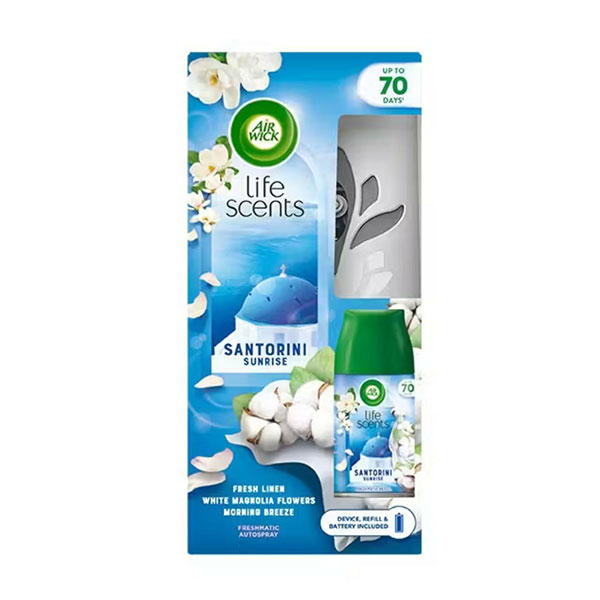 Air Wick Air Freshner with Machine Santorini Sun Linen 250ml