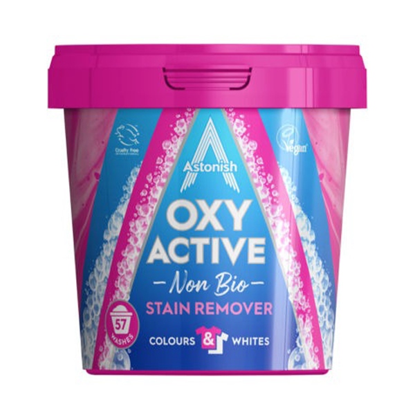 Astonish Oxy Active Non Bio Stain Remover 1 piece 1.25kg