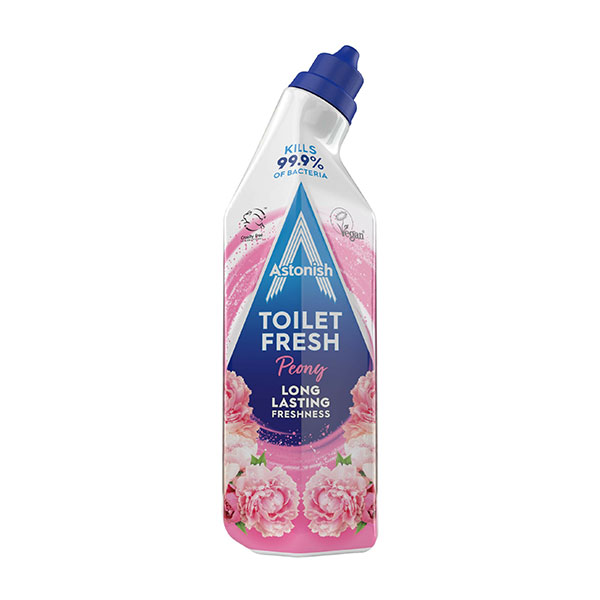 Astonish Toilet Fresh Lemon Long Lasting Peony 750ml