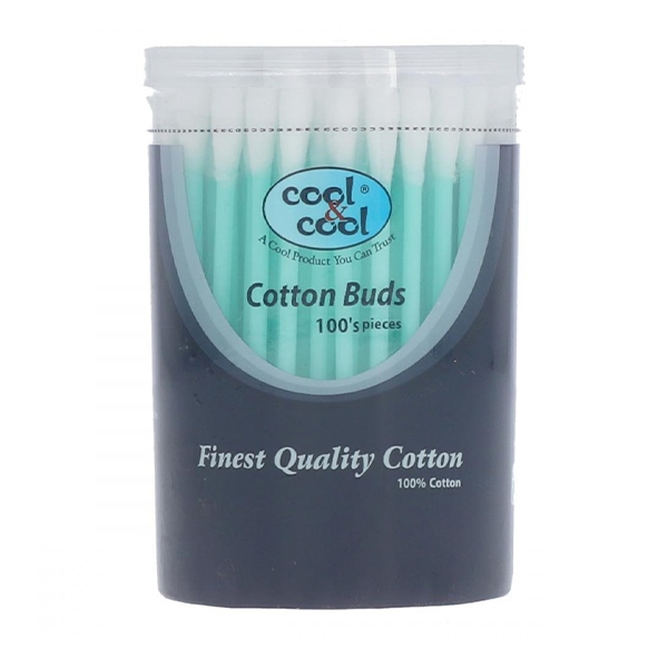 Cool & Cool Cotton Buds 100 Pieces