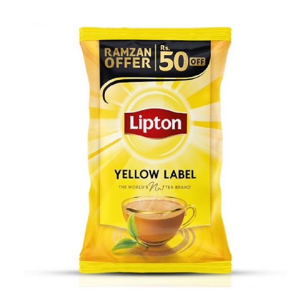 Lipton Yellow Label Black Tea - Rs 50 Off 430g