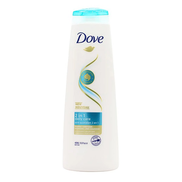Dove 2 in 1 Daily Care Shampoo + Conditioner 400ml