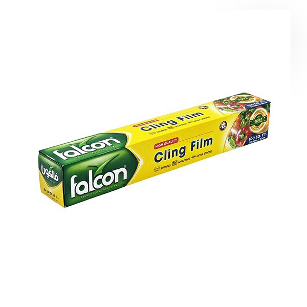 Falcon Cling Film Extra Quality 30.96Mx30Cm 100 Sq.Ft - 1 Roll