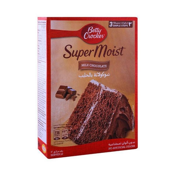 Betty Crocker Super Moist Milk Chocolate 500g