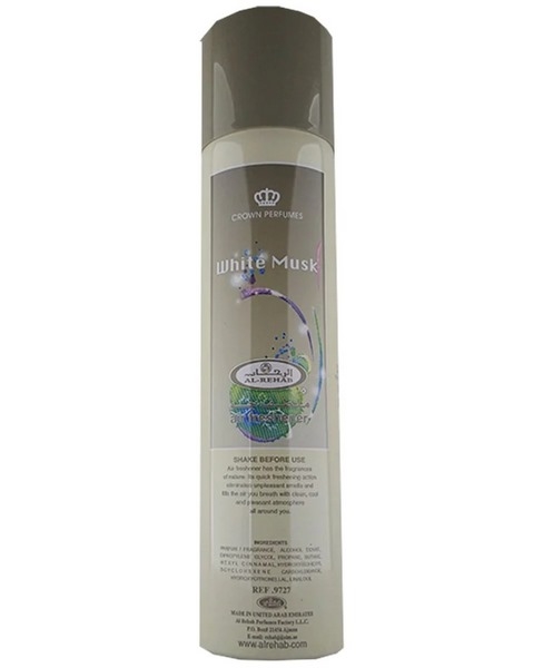 Al Rehab Air Freshener White Musk Basic 300ml