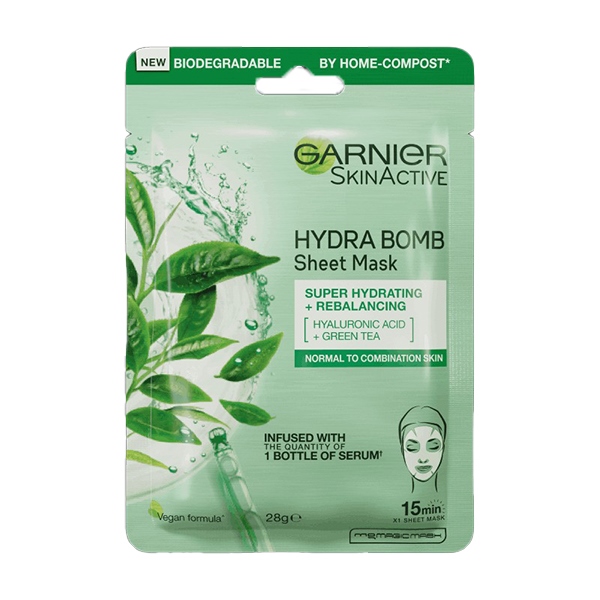 Garnier Hydra Bomb Sheet Mask Super Hydrating + Rebalancing 28g