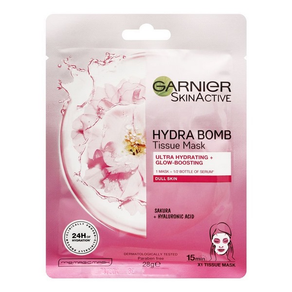 Garnier Hydra Bomb Sheet Mask Super Hydrating + Glow Boosting 28g
