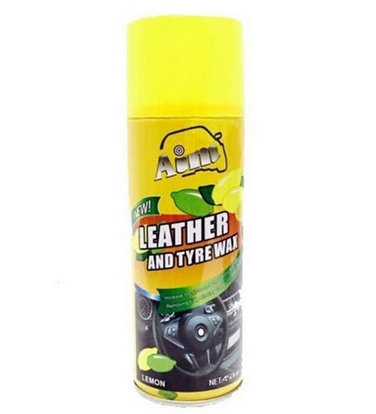 Aim Leather and Tyre Wax Lemon 450ml
