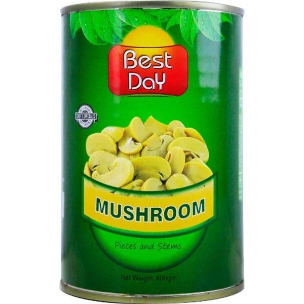 Best Day Sliced Mushroom Tin 400g