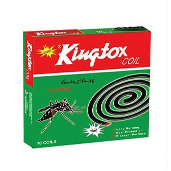 Kingtox Green Coil Green 10 Pieces