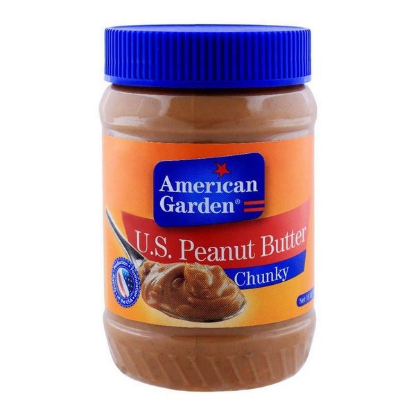 American Garden Peanut Butter Chunky 454g