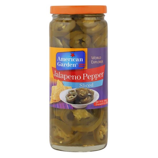 American Garden Sliced Jalapeno Peppers 454ml