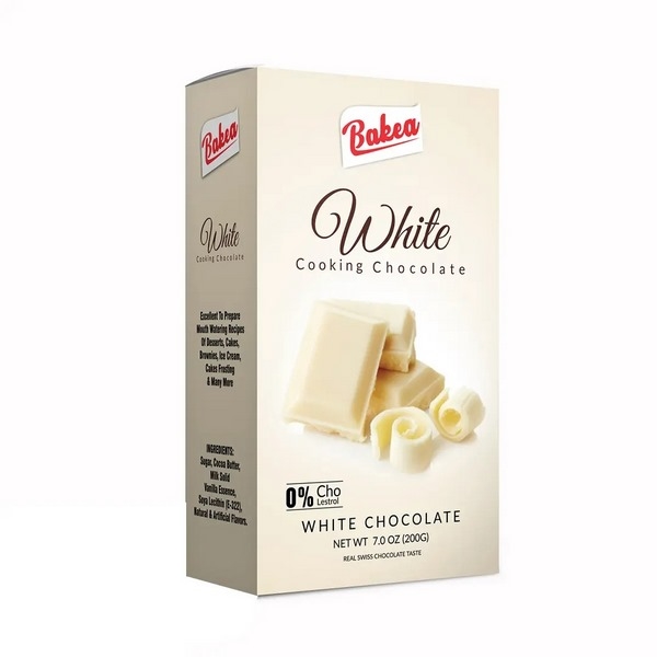 Bakea Cooking Chocolate White 200g