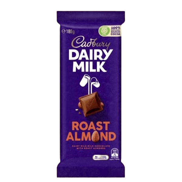 Cadbury Dairy Milk Roasted Almond 90g
