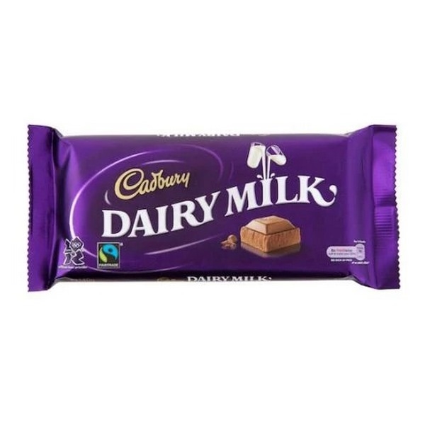 Cadbury Dairy Milk Chocolate Plain 90g