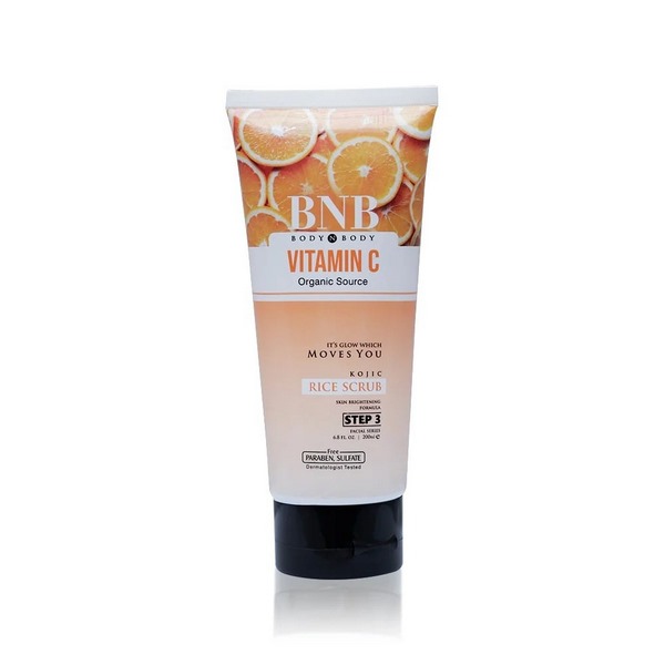 BNB Vitamin C Rice Scrub 200ml