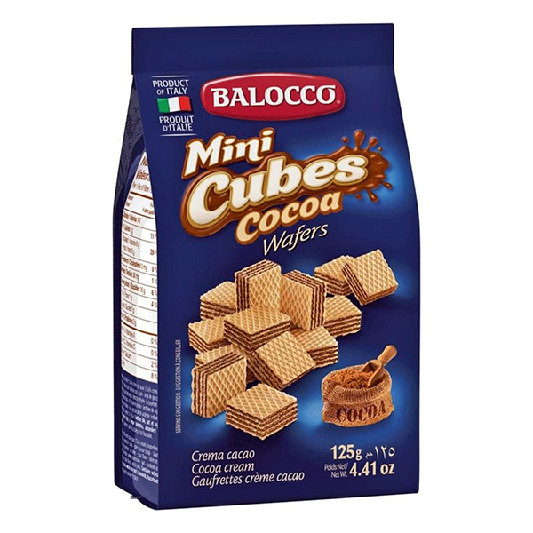 Balocco Mini Wafer Cocoa 125g