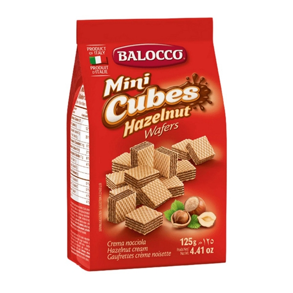 Balocco Mini Wafer Hazelnut 125g