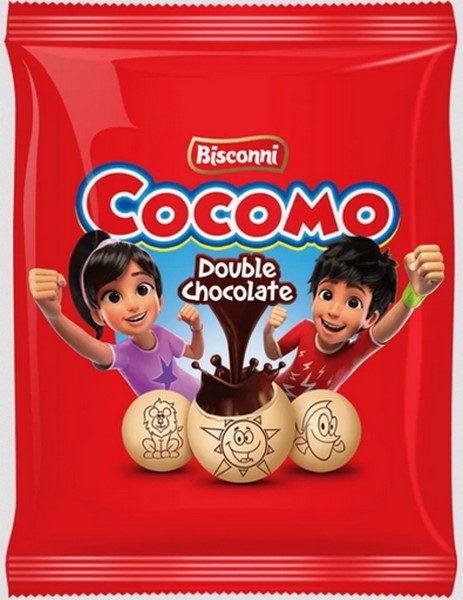 Bisconni Cocomo Fun Packets Chocolate 29g