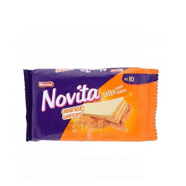 Bisconni Novita Orange Wafers 248g