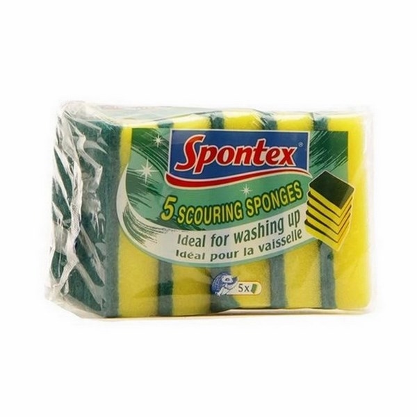 Spontex Scouring Sponges 5 Pieces