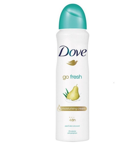 Dove Body Spray Women Pear & Aloe Vera Scent (Imported) 250ml