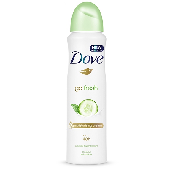 Dove Body Spray Women Cucumber & Green Tea 250ml