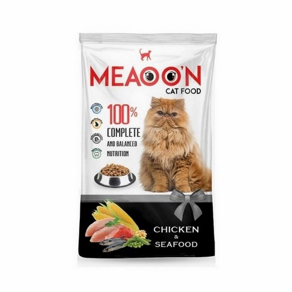 Meaoon Cat Food Chicken & Sea Food Imported 1000g