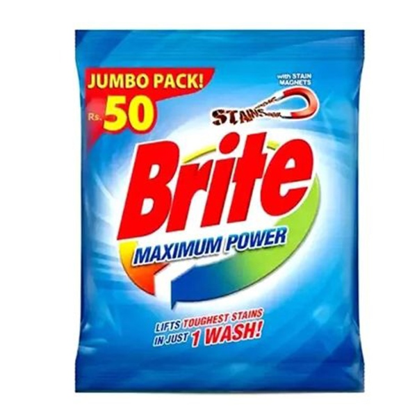 Brite Maximum Power Detergent Powder 115g