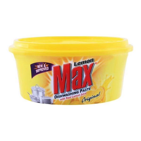 Lemon Max Dishwash Paste Yellow 400g