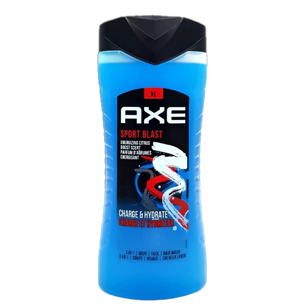 Axe Sport Blast Energizing Men Body Wash 400ml