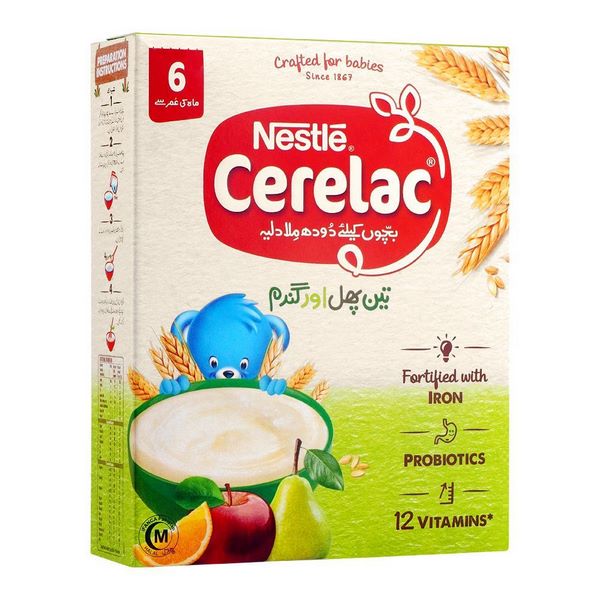 Cerelac 3 Phal or Gandum 6 Months 200g
