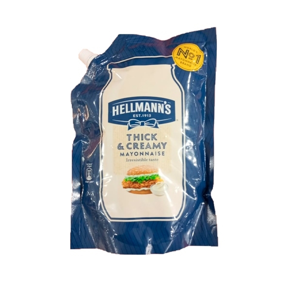 Hellmann's Real Mayonnaise Thick & Creamy 475ml