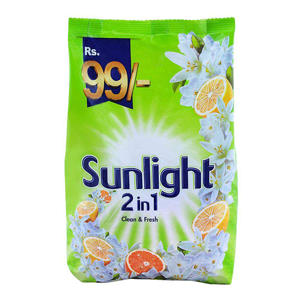 Sunlight Washing Powder 2 in 1 Clean & Fresh 330g