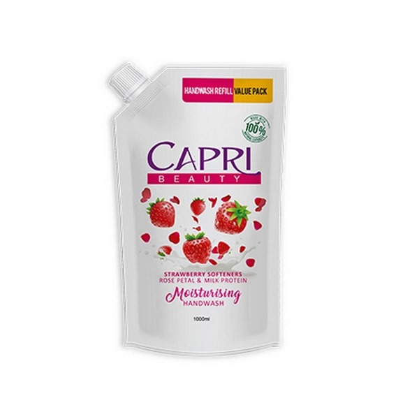 Capri Hand Wash Strawberry Softners 1000ml