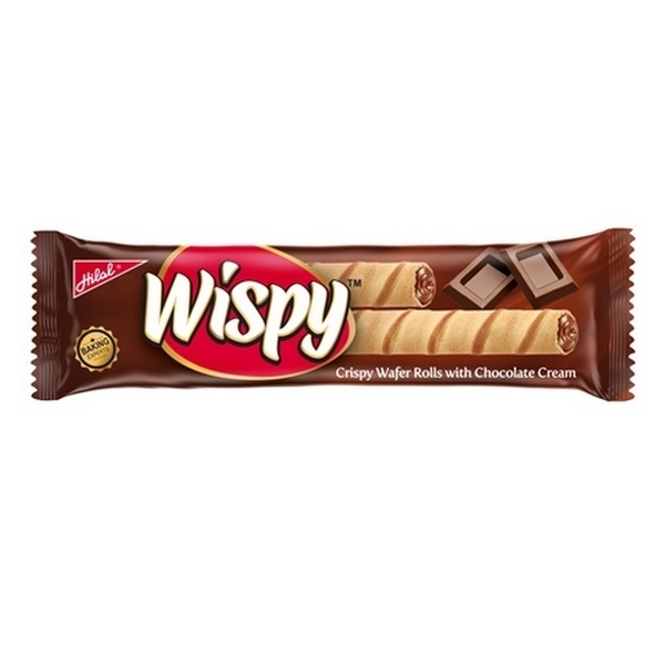 Hilal Wispy Wafer Rolls With Chocolate Cream - 1 Packet