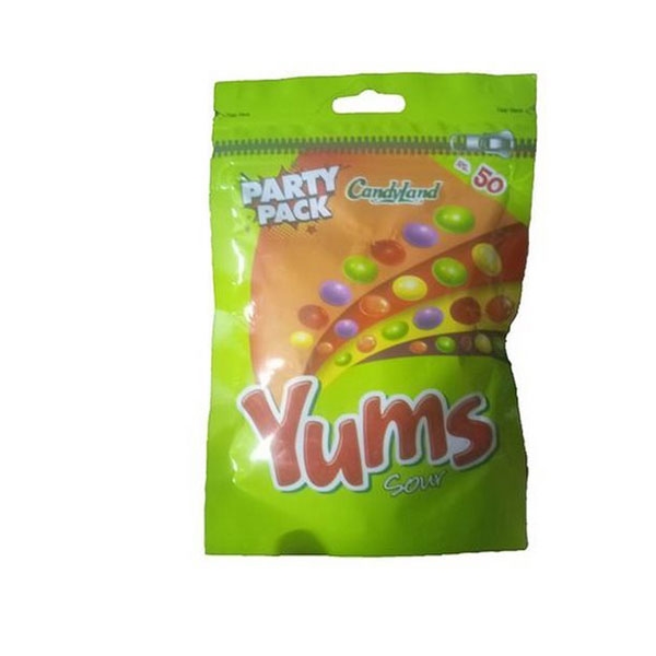 Candyland Yums Sour Party Packet 48 Pieces