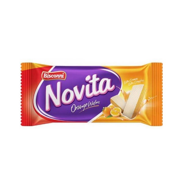 Bisconni Novita Orange Wafers 12g