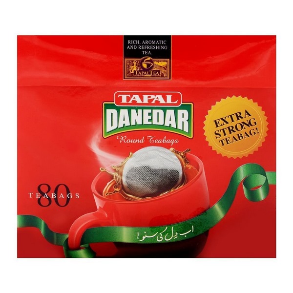 Tapal Danedar Round Tea Bags 80 Pieces